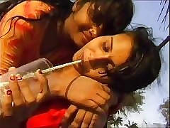 Indian call girls from mumbai seducing foriegn traveller in hotel with threesome hardcore fuck